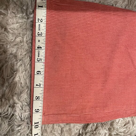 Reformation Dillon Corduroy Flare Pants Pink 27 - Picture 8 of 11